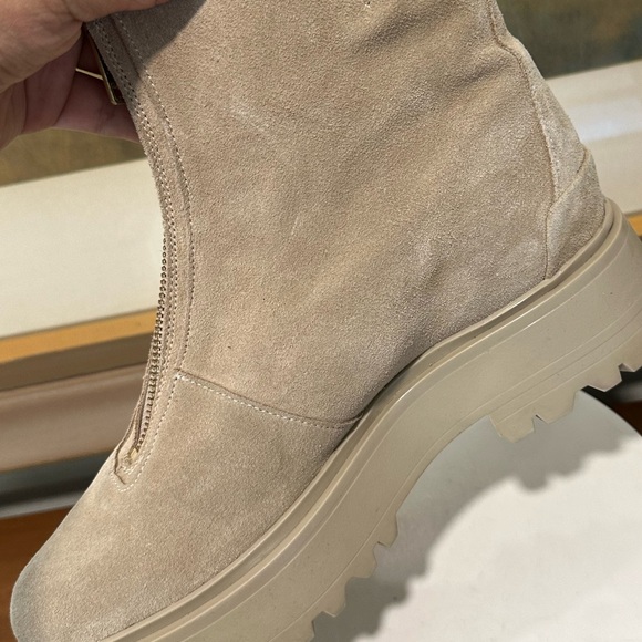 🌹ALL SAINTS🌹Ophelia Bootie In Beige Size: 40 - Picture 10 of 14